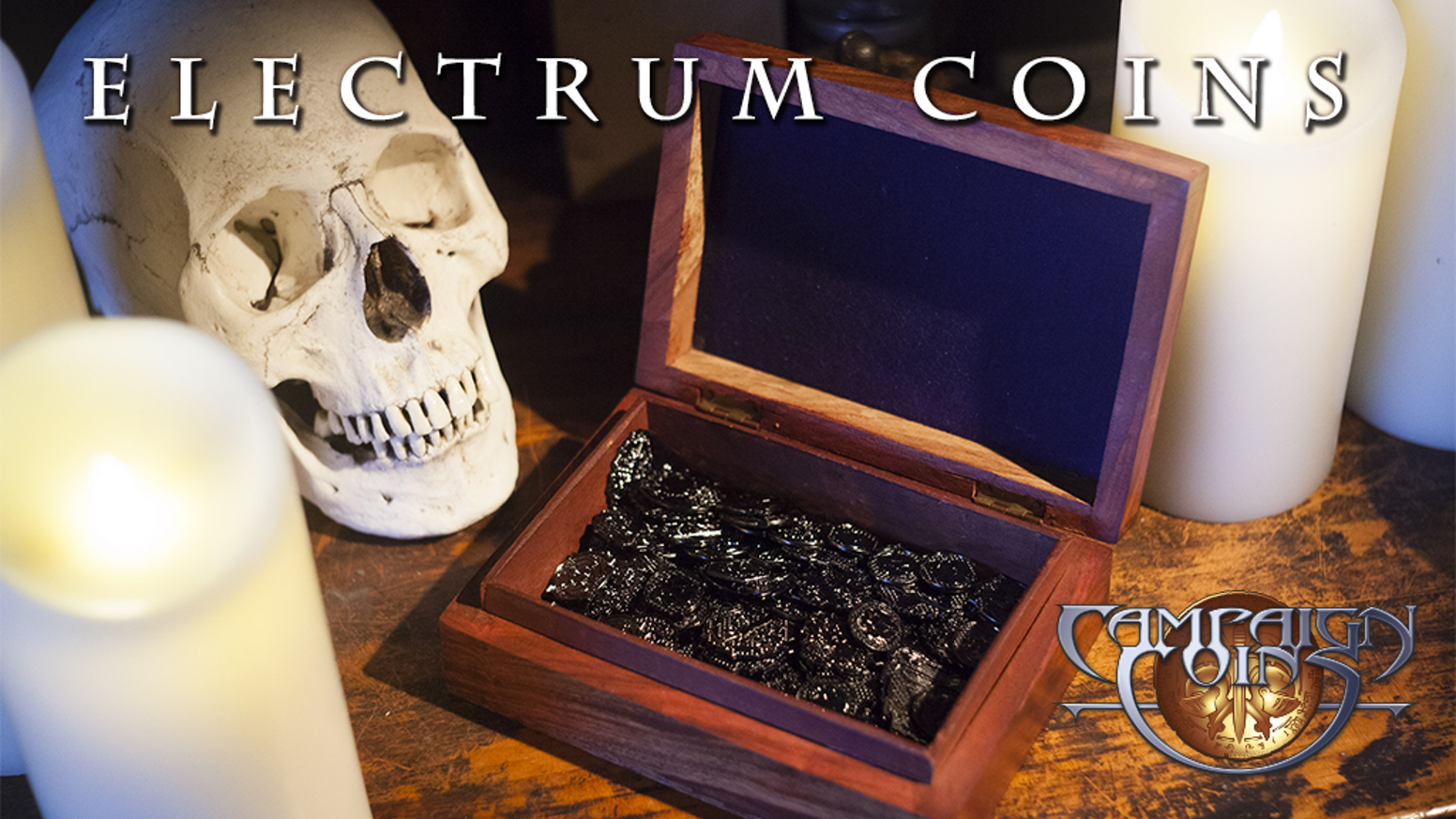 Electrum Campaign Coins - Tabletop Analytics