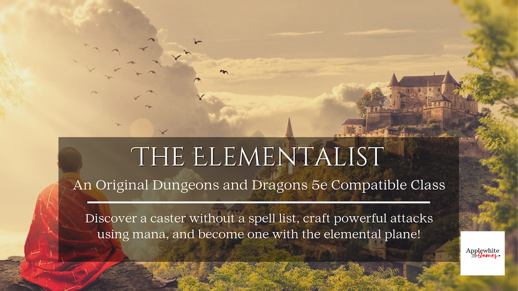 The Elementalist: DnD 5e Class Guide & Supplement - Tabletop Analytics