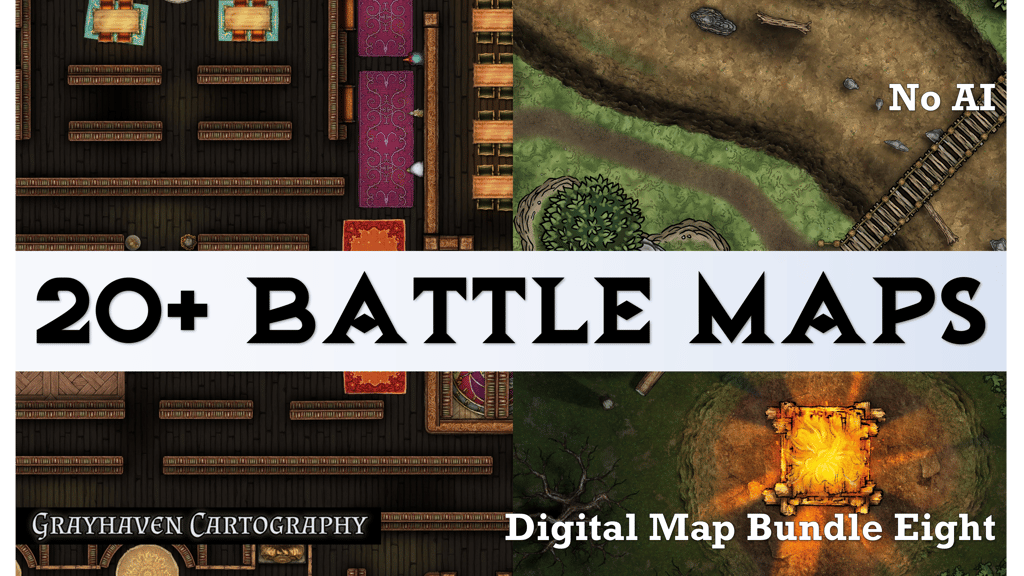 Net Running Map Tabletop Digital Map Bundle Eight - Tabletop Analytics