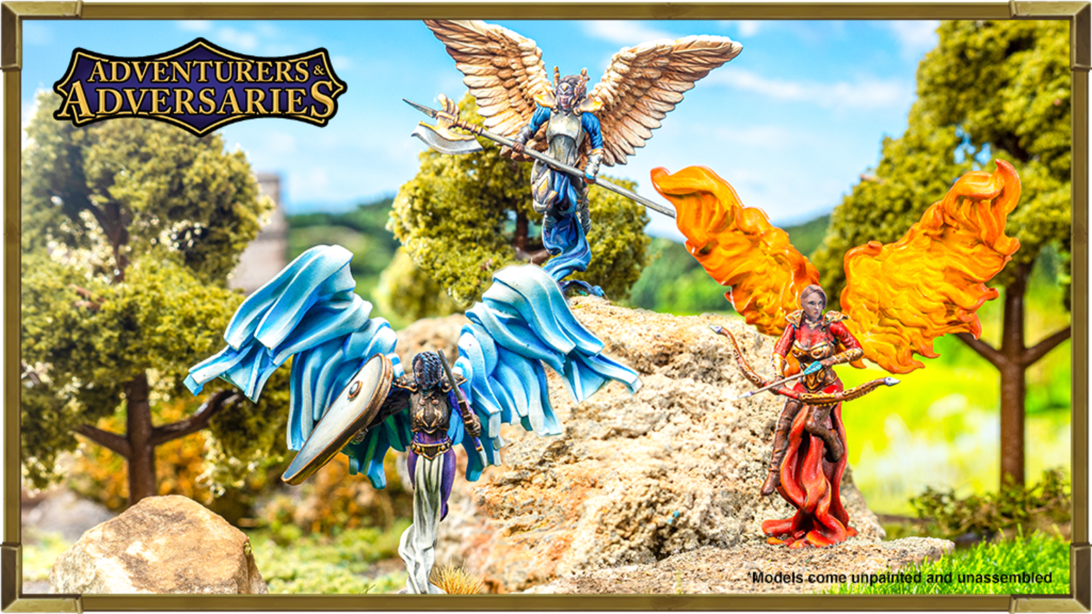Adventurers & Adversaries Modular RPG Miniatures - Tabletop Analytics