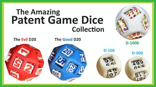 The Amazing Patent Game Dice Collection