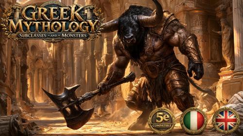 Greek Legends Subclasses & Monsters for DnD 5e / 5.5e