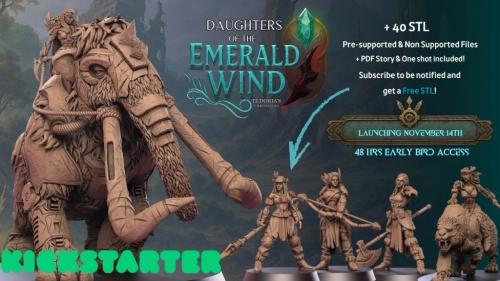 Daughters of the Emerald Wind - Eldoria Chronicles