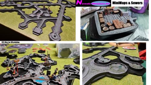 Nirmala Miniature Art -MiniMaps and Sewers