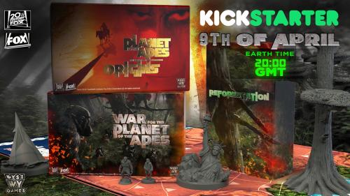 Planet of the Apes The miniatures Boardgame