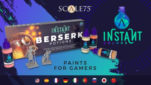 INSTANT COLORS Paints for Gamers