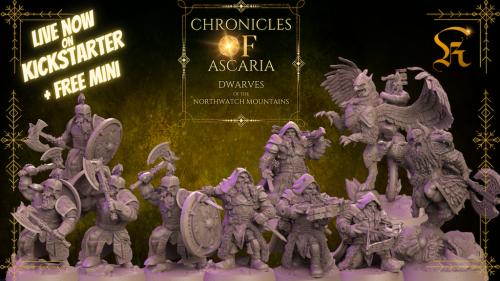 Chronicles of Ascaria - Dwarves of the Northwatch Mountains!