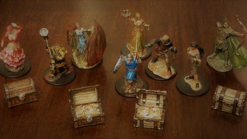 Hand painted D&D/PF figures