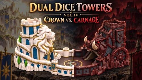 Hope vs Fear: Dual Dice Towers – Crown vs Carnage