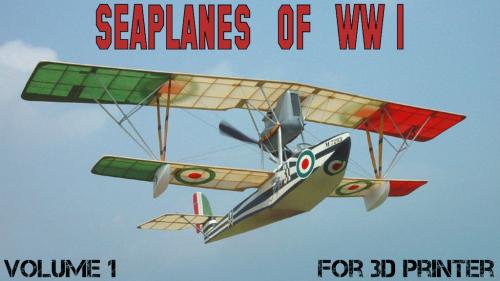 SEAPLANES of WW1 (1:144, Vol.1) - Files for 3D printing