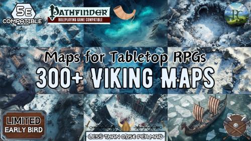Maps for TTRPGs - Realms of the Jarls
