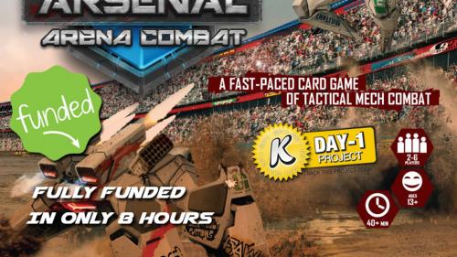 Arsenal: Arena Combat - A Tactical Mech Card Game