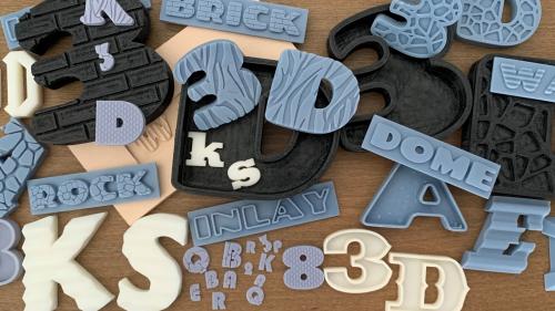 True 3D Fonts