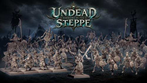 Undead Horrors of the Steppe - Wargaming STL Miniatures
