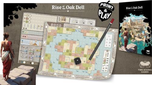 Rise of the Oak Dell - A Civilization Roll&Write Game [PnP]