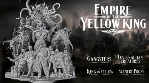 Empire of the Yellow King - 1930s Lovecraft Cthulhu STL Set