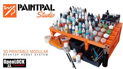 PaintPal Studio: A 3D printable Desktop Hobby System