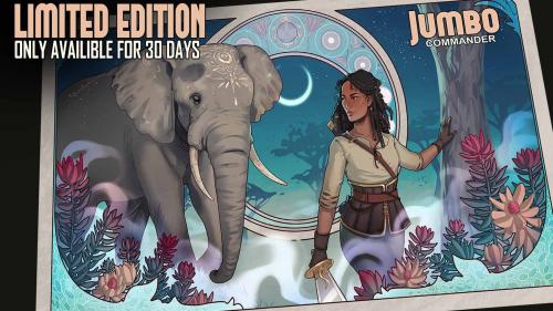 Limited Edition Jumbo Commander Playmat