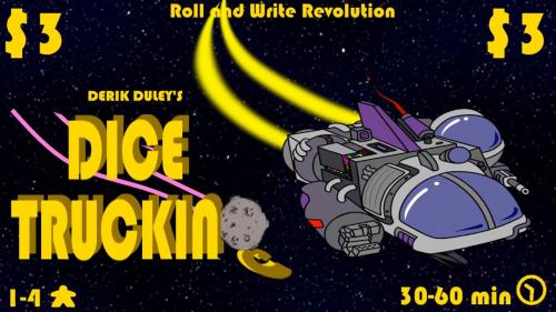 Dice Trucking - a Roll and Write Revolution Game