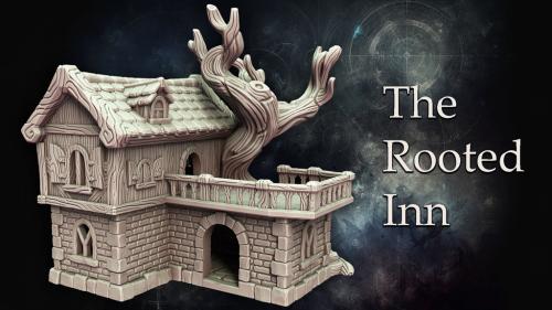 The Rooted Inn - 3D Printable Terrain