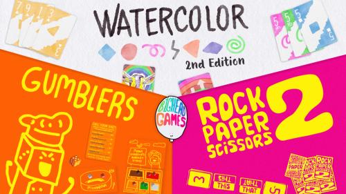 Three 2-Player Card Games
