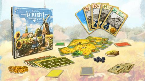Vojvodina: Tile Placement, Card Drafting Game