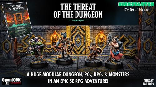The Threat of the Dungeon | 3D Printable Monsters & Terrains