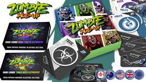 Zombie Pile-Up Big-Stack Edition Including Trick Deck Add on