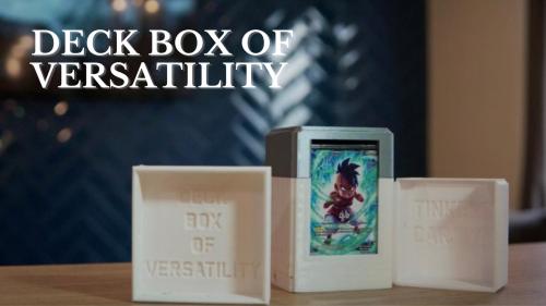 The Deck Box of Versatility: a TCG Solution