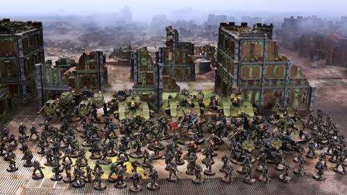 The Rundsgäard, complete Imperial Guard Army & WTC buildings