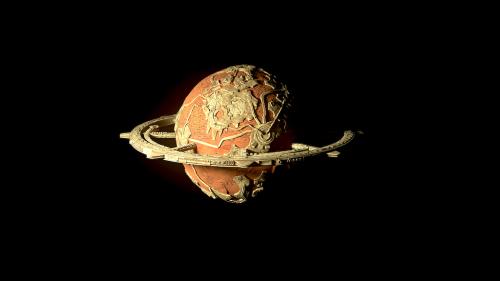 Red Techno Planet