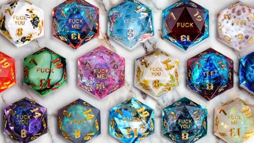  Fuck Me  2.0 | Sharp Edge Dice Sets