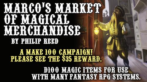 Marco s Market of Magical Merchandise - Make 100