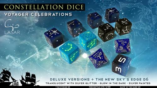 Deluxe Constellation Dice - Voyager Anniversary Celebrations