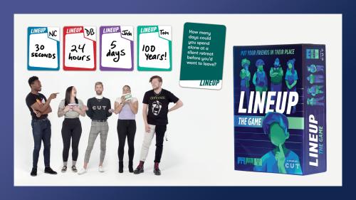 Lineup: The Card Game | Put your friends in their place!