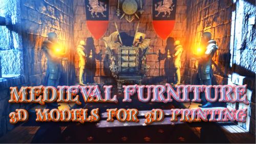 Medieval furniture and stylish dice mugs!