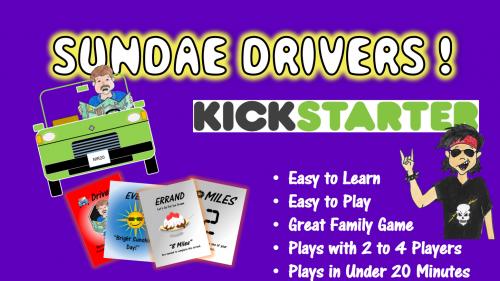 Sundae Drivers Card Game