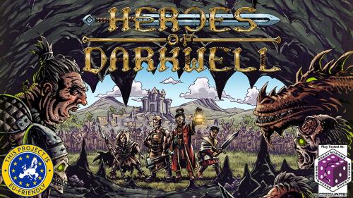Heroes of Darkwell, an RPG-Inspired Deck Building Game
