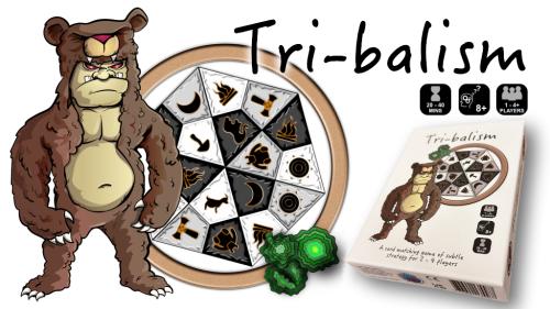 TRI-BALISM: a card matching strategy puzzler for 2-4 players