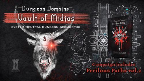 Dungeon Domains: Vault of Midias & Perilous Paths vol.2