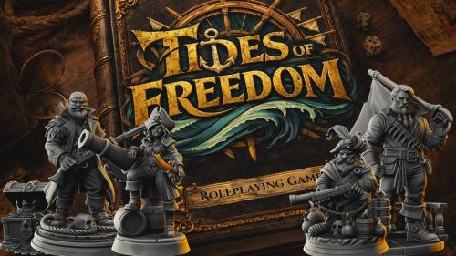 Tides of Freedom Miniatures - STL Files for 3D Print
