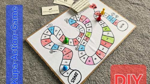 DIY "Kupa-Action-Game" for family fun
