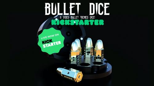 Metal Bullet Dice! D6 set