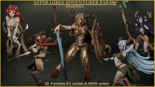Satyre Girls Adventurer Party
