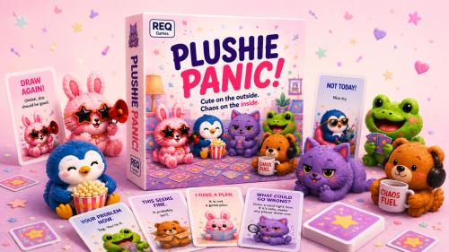 Plushie Panic! – Cute Cards. Total Chaos.