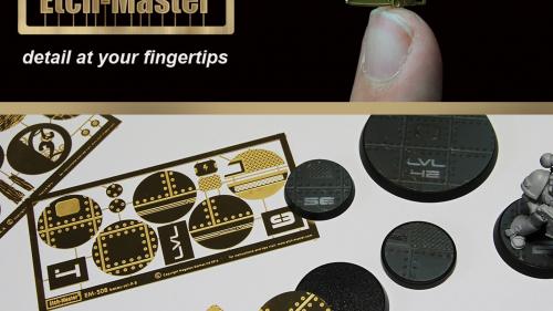 Etch-Master - etched brass basing and scenic details