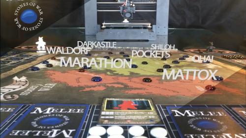 Melee: Stones of War - Worldwide, Hidden, With 3D Printer