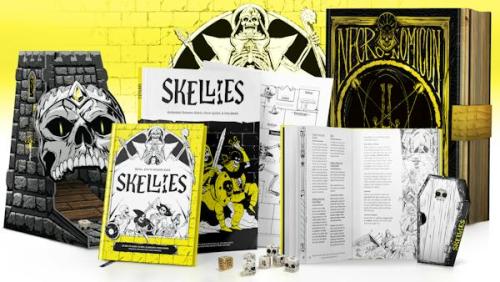Skellies: an RPG of goofs, liches, and skeletal buffoonery