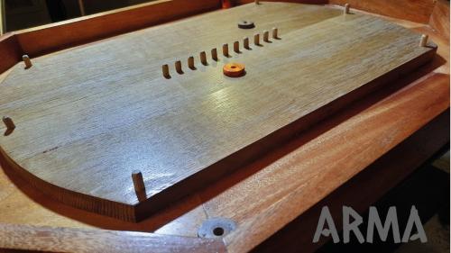 Arma: A Handmade Wooden Dexterity Board Game