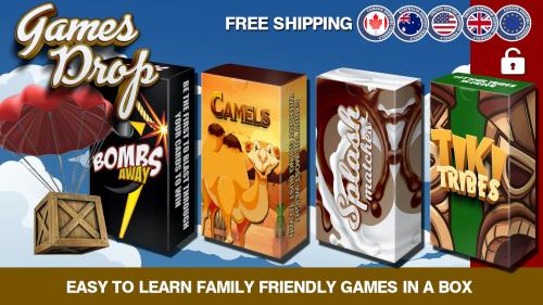 Games Drop: Selection easy to learn & fun to play games